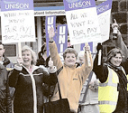 Public Sector Pay: Unions must challange Brown’s 2% limit!