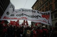 “Red square”: hundreds of thousands of workers and youth take to the streets of Rome