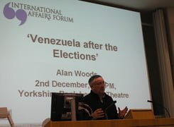 Alan Woods speaks at Leeds University