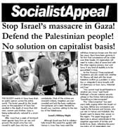 New Leaflet: Stop Israel’s Massacre in Gaza!