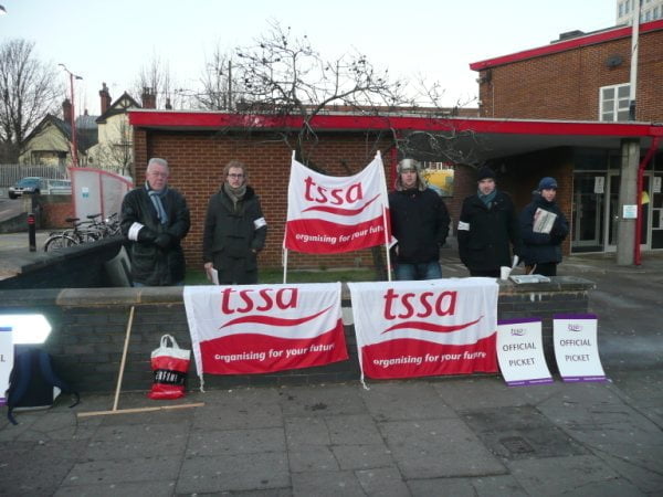 TSSA Members Strike to Defend Rail Services.