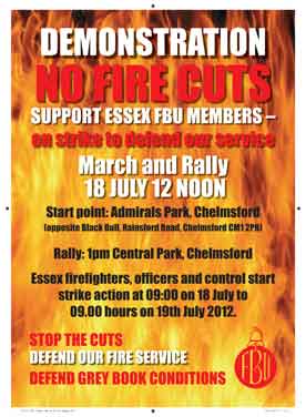 Essex: Back the firefighters!