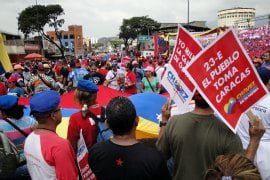 Venezuela: masses mobilise to defend the revolution