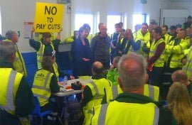 Brighton cleaning workers’ strike puts more heat on the Greens