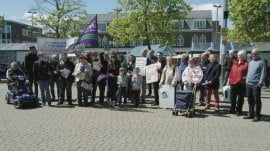 50 Protest against the bedroom tax in Grimsby