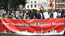 Thousands mobilise to prevent the EDL entering Tower Hamlets