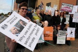 Probation officers vote to strike against privatisation: no to profit from probation!