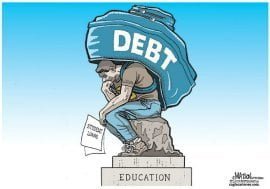 The bubble of student debt