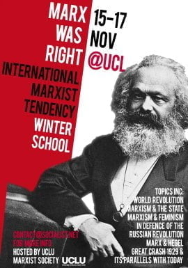 Marx was right! – IMT Winter School 2013