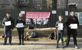 Marxist students report on strike solidarity