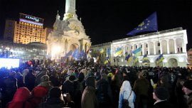 The massive anti-government demonstrations in Kiev – what do they represent?