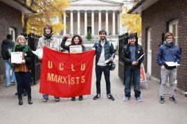 UCLU Marxists show solidarity with striking staff