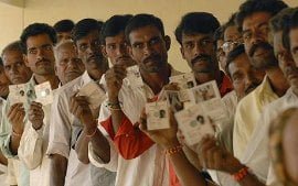 India: a vote of despair