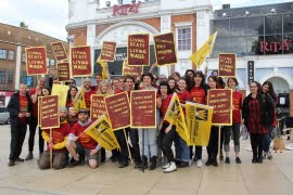 Cinema workers win a result at the Brixton Ritzy