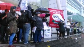 Reports from the NHS strike: London and Worcester