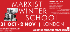 International Marxist School 2014: full schedule announced