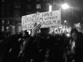 “You can’t have capitalism without racism”: Solidarity with Michael Brown and Eric Garner