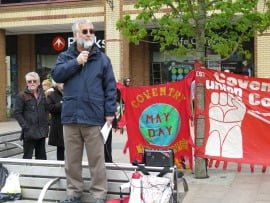 Fighting austerity and the far right: Coventry TUC celebrate May Day 2015