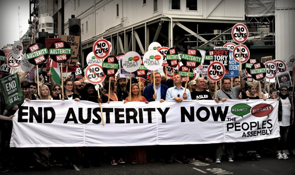 Greek-style austerity reaches Britain