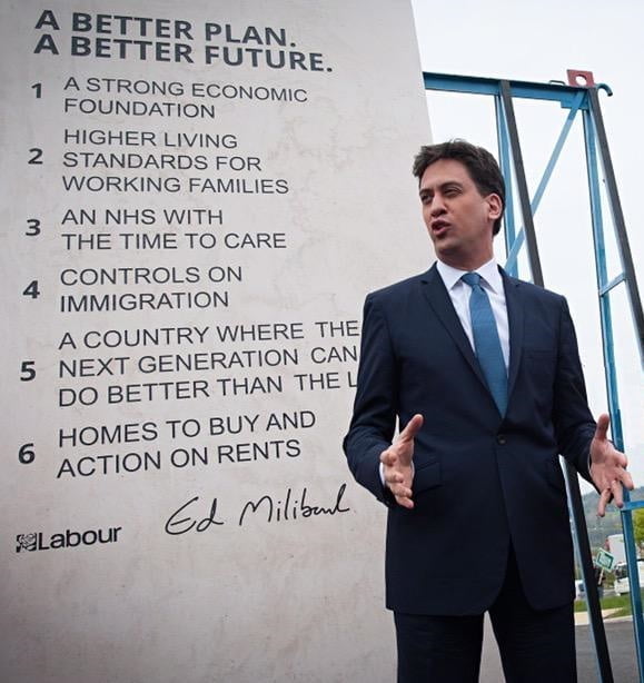 Ed Miliband Pledge Stone EdStone