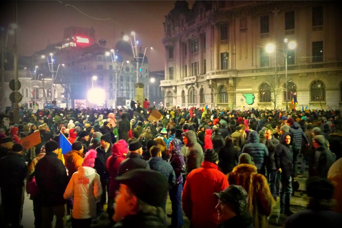 Romania: mass protests as conflict within the ruling class spills out onto the streets