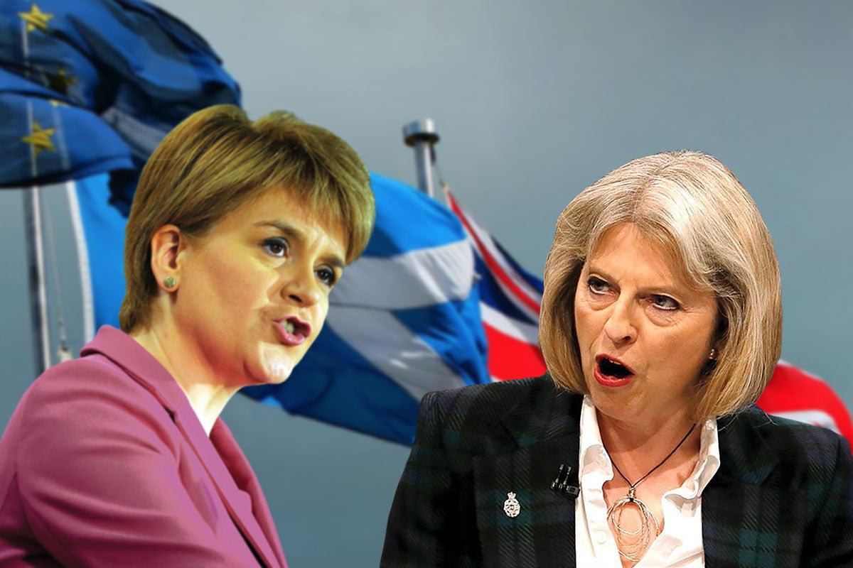 Sturgeon’s call for IndyRef2 sparks political storm