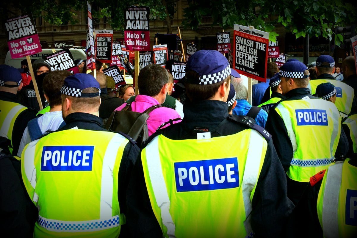 Racist EDL demo falls flat as counter-protest mobilises