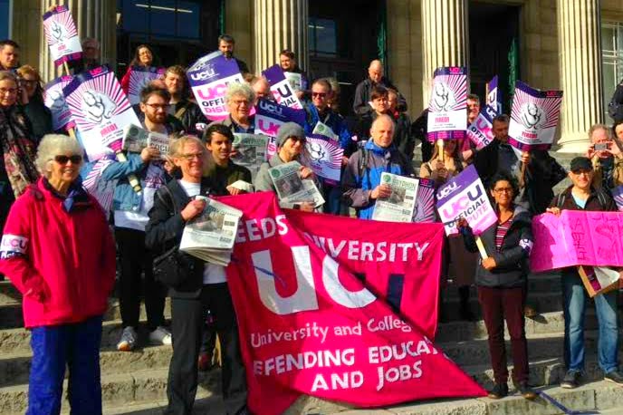 Leeds UCU on strike – No to bullying bosses!