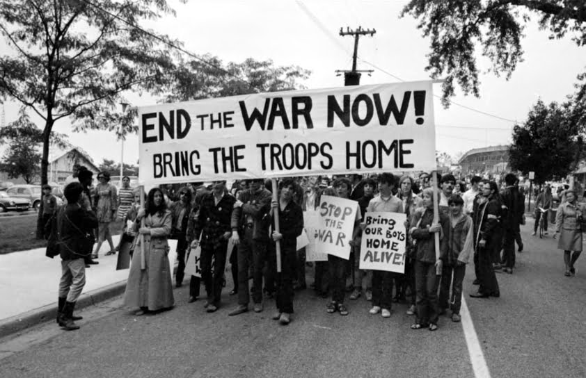 Anti vietnam war protest