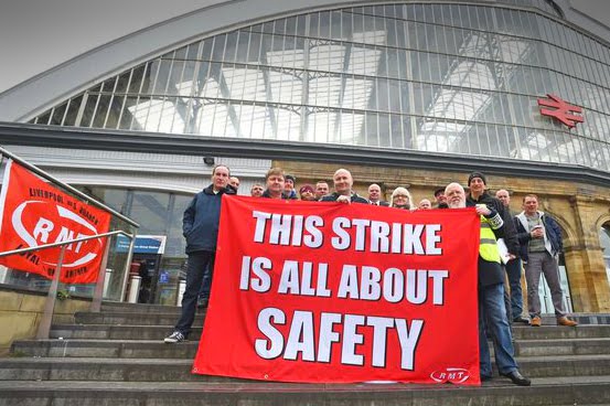 Train workers step up campaign for safety and jobs