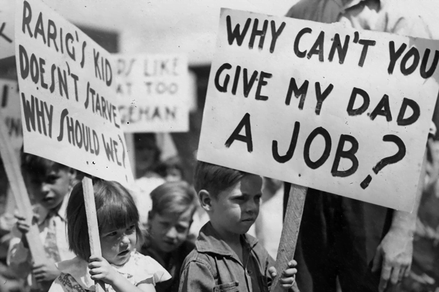 Great Depression jobs