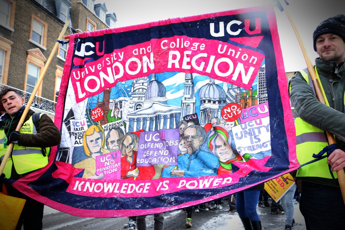 UCU: Build for an indefinite, united strike