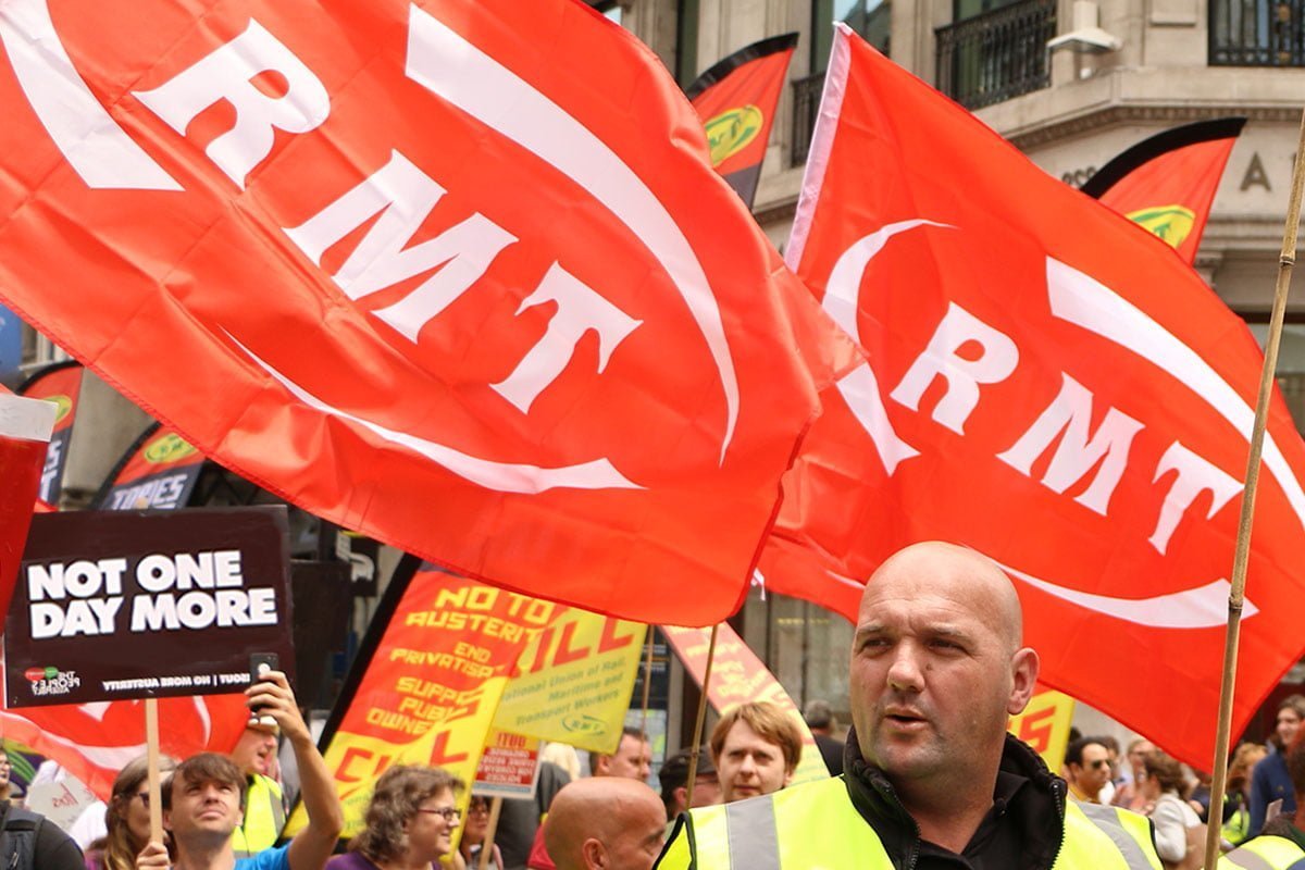 Tories vs the unions: RMT prepares to strike – Get ready for battle!