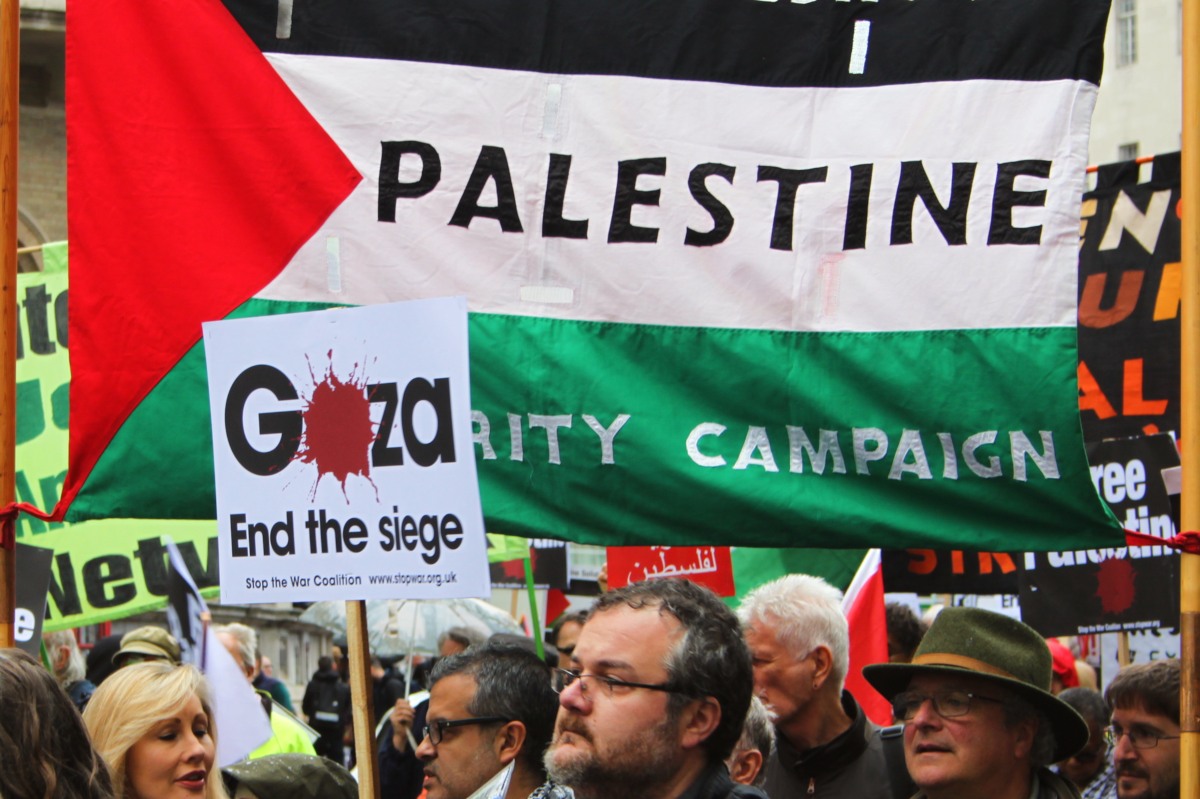 Thousands turnout to demand freedom for Palestine