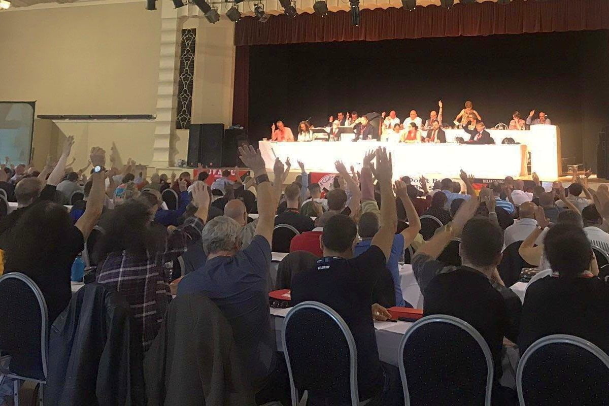 Radical mood at food workers’ union conference points way forward