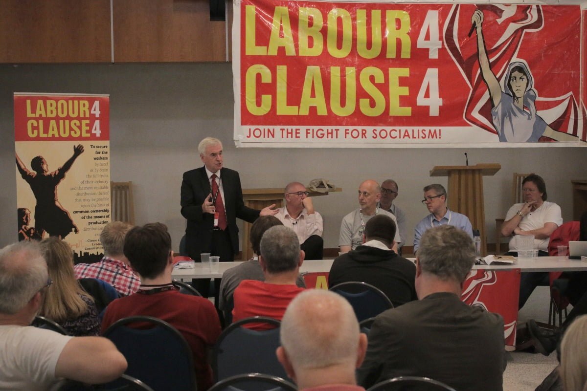 Labour4Clause4 relaunched: Fight for socialism!