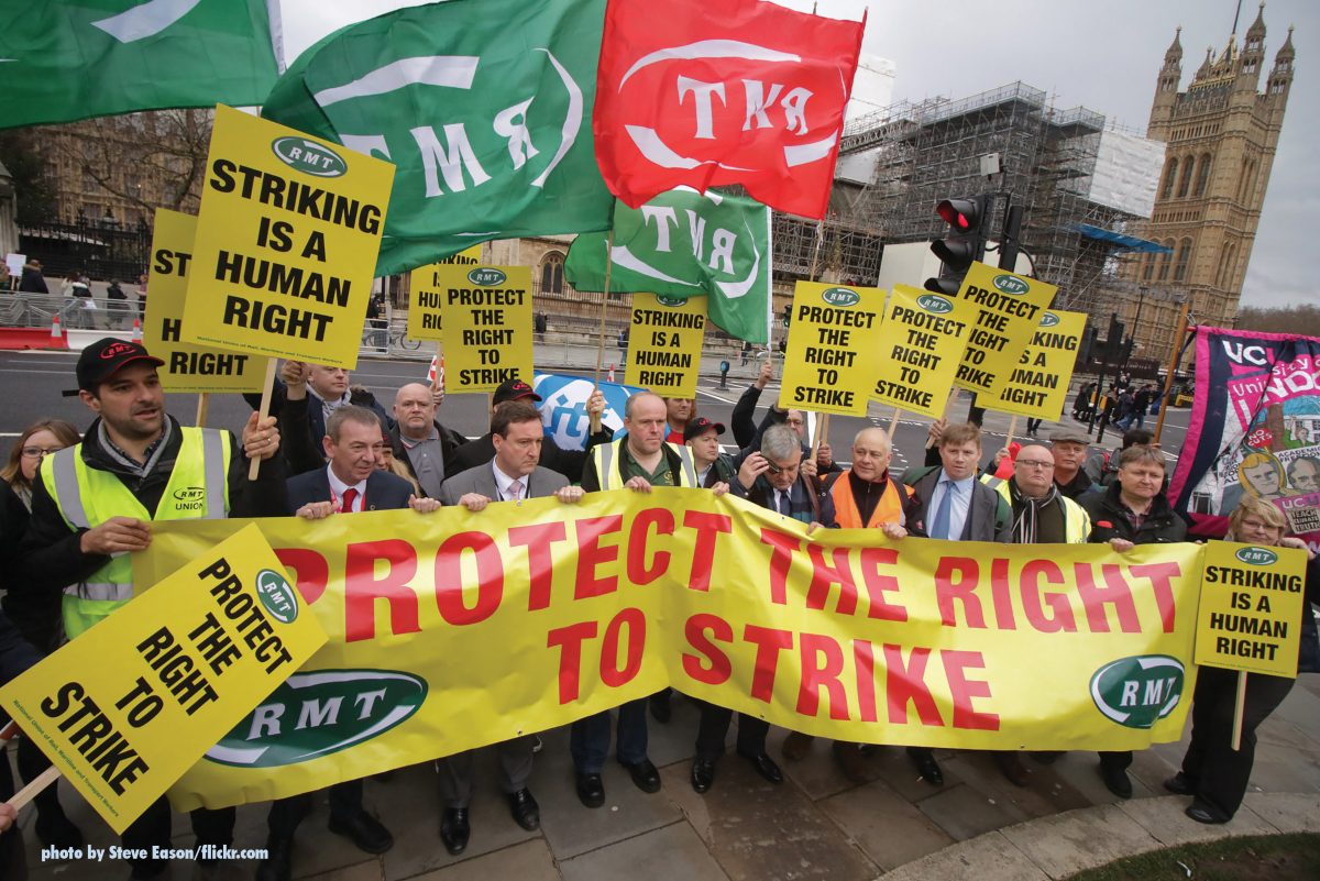 Mobilise against Tory anti-union attacks