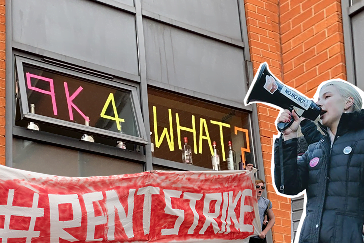 Manchester students strike back