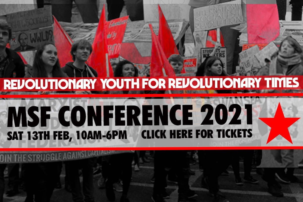 MSF conference 2021: Revolutionary youth for revolutionary times