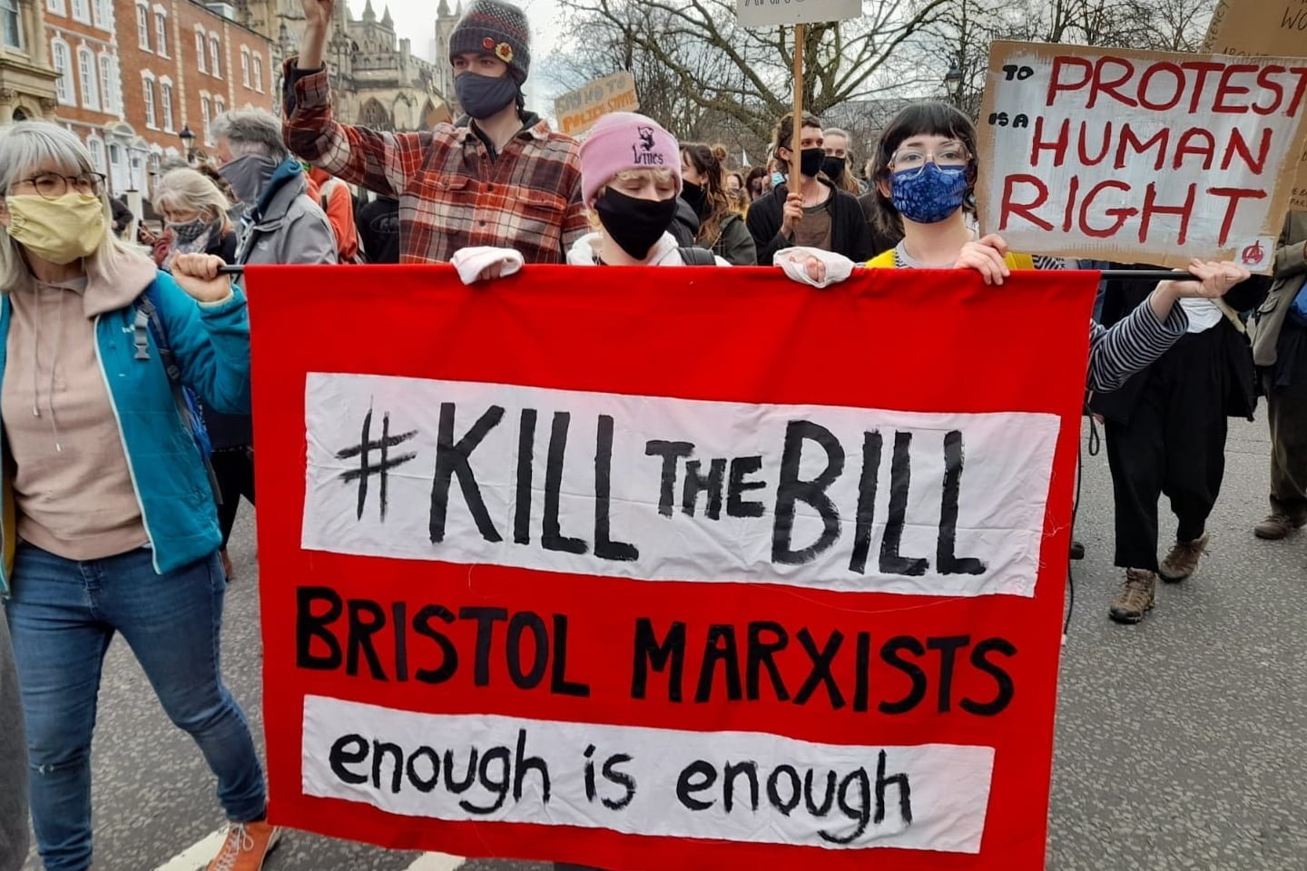 Bristol ‘Kill the Bill’ protest: Establishment are the real criminals