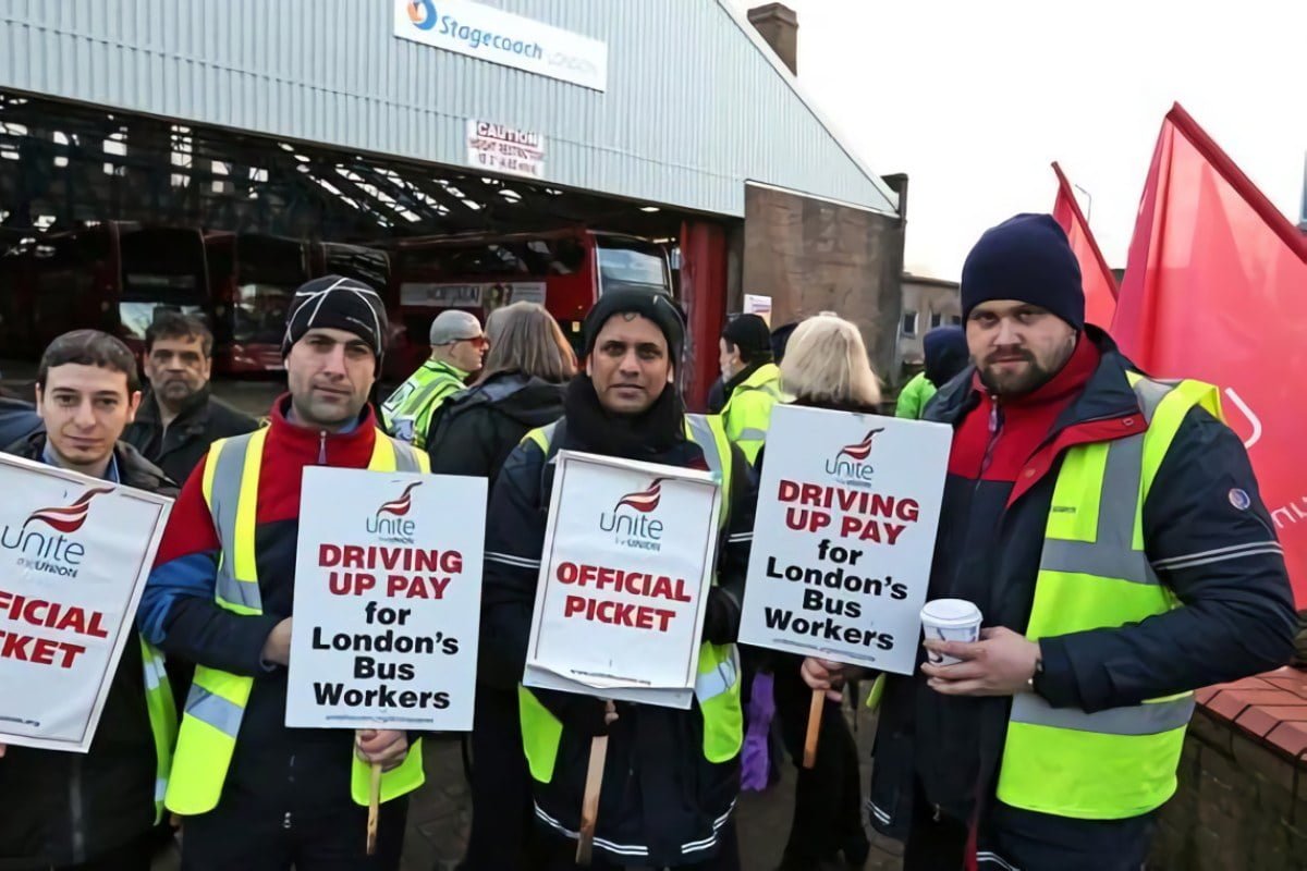 Bus drivers vs bosses: Strikes continue against ‘fire and rehire’