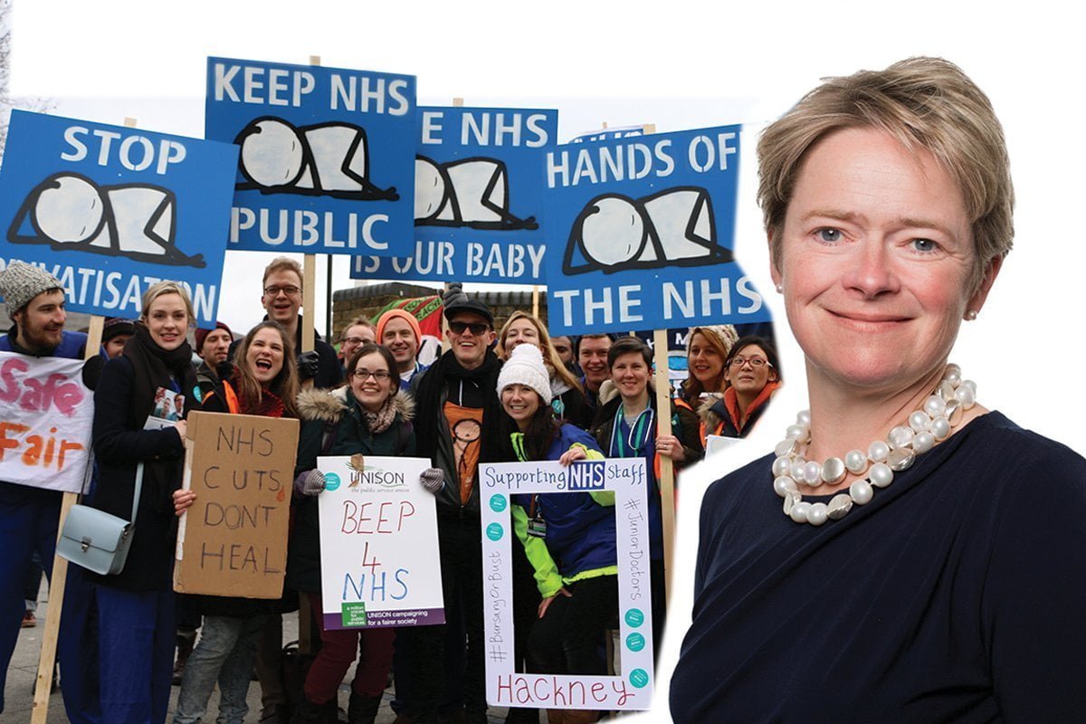 Dido Harding angling to be NHS chief: Workers must prepare for battle