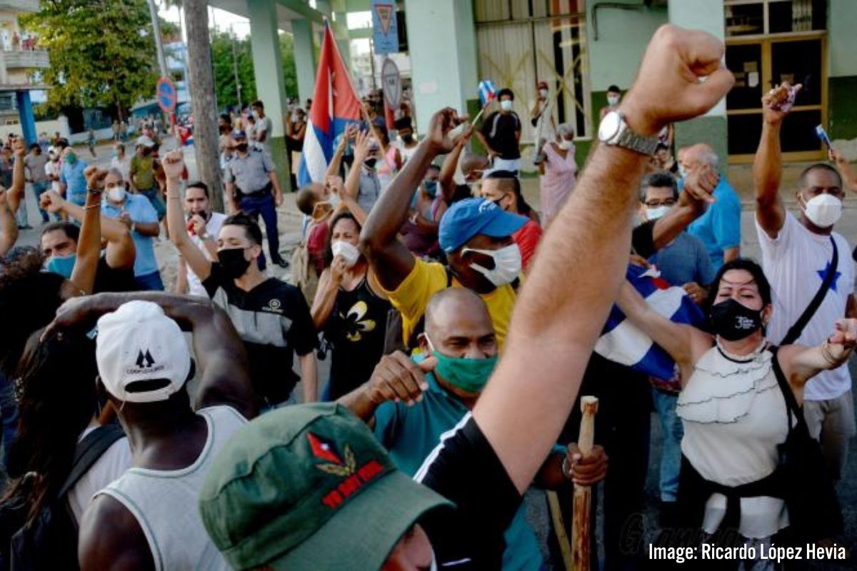 Protests in Cuba: Defend the revolution!