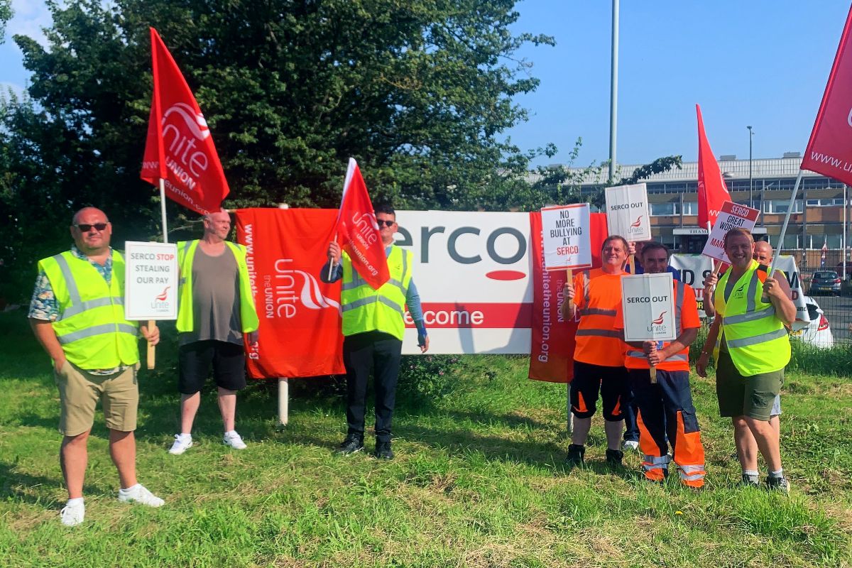 Bin workers vs the bosses: Showdown with Serco in Bexley