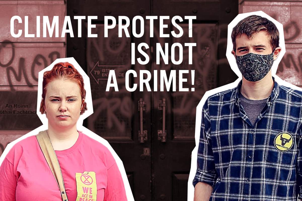 Ireland: Solidarity with climate activists on trial!