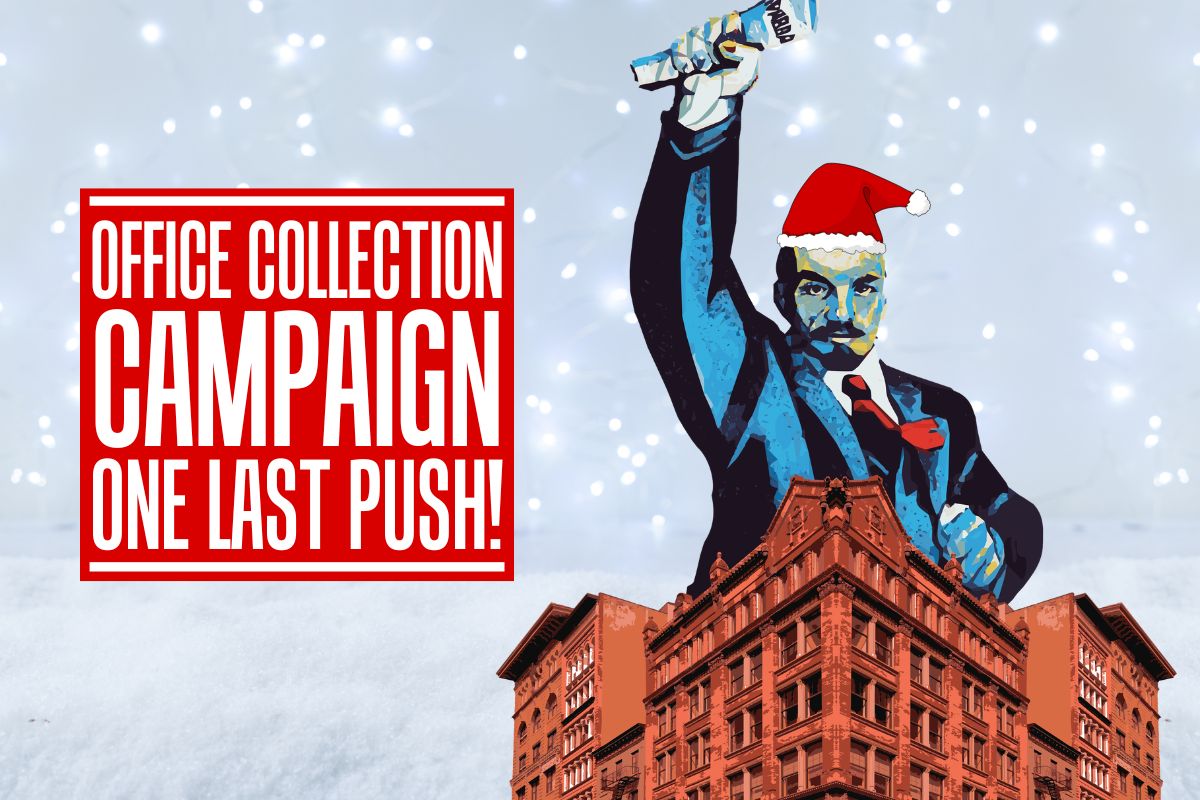 Office collection campaign: One last festive push!