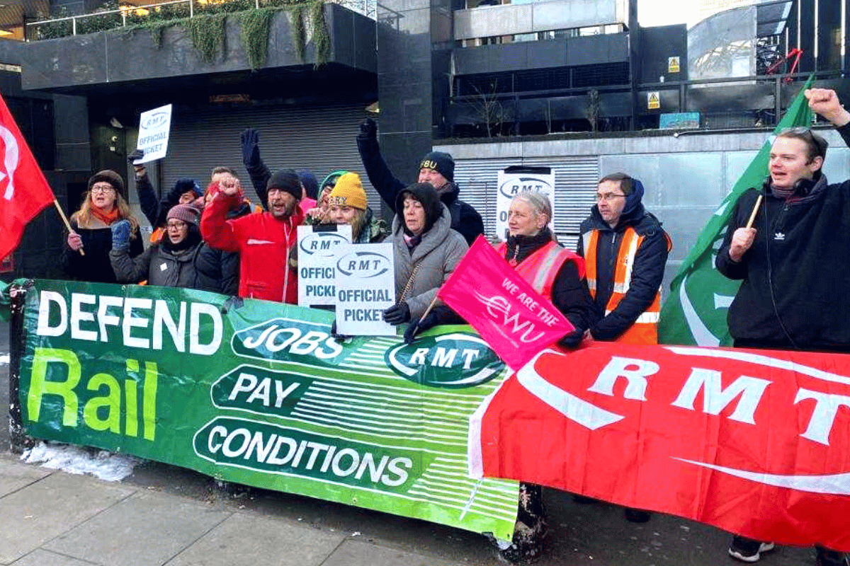 RMT members hold firm as action escalates