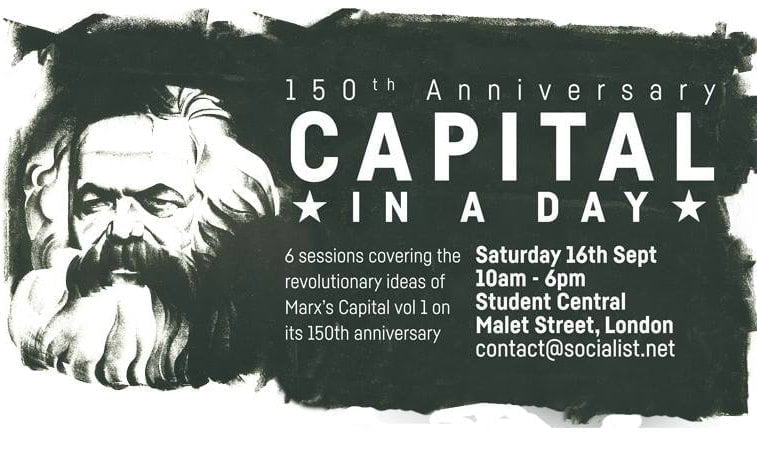 Marx’s “Capital” in a Day – 150th anniversary