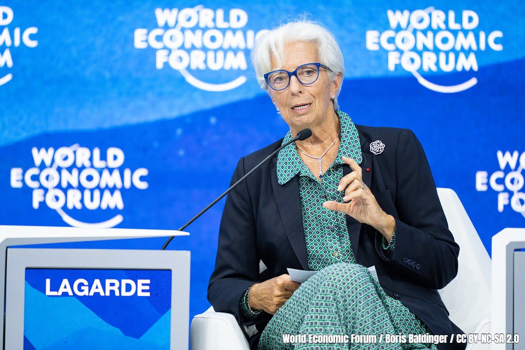 Christine Lagarde Davos WEF