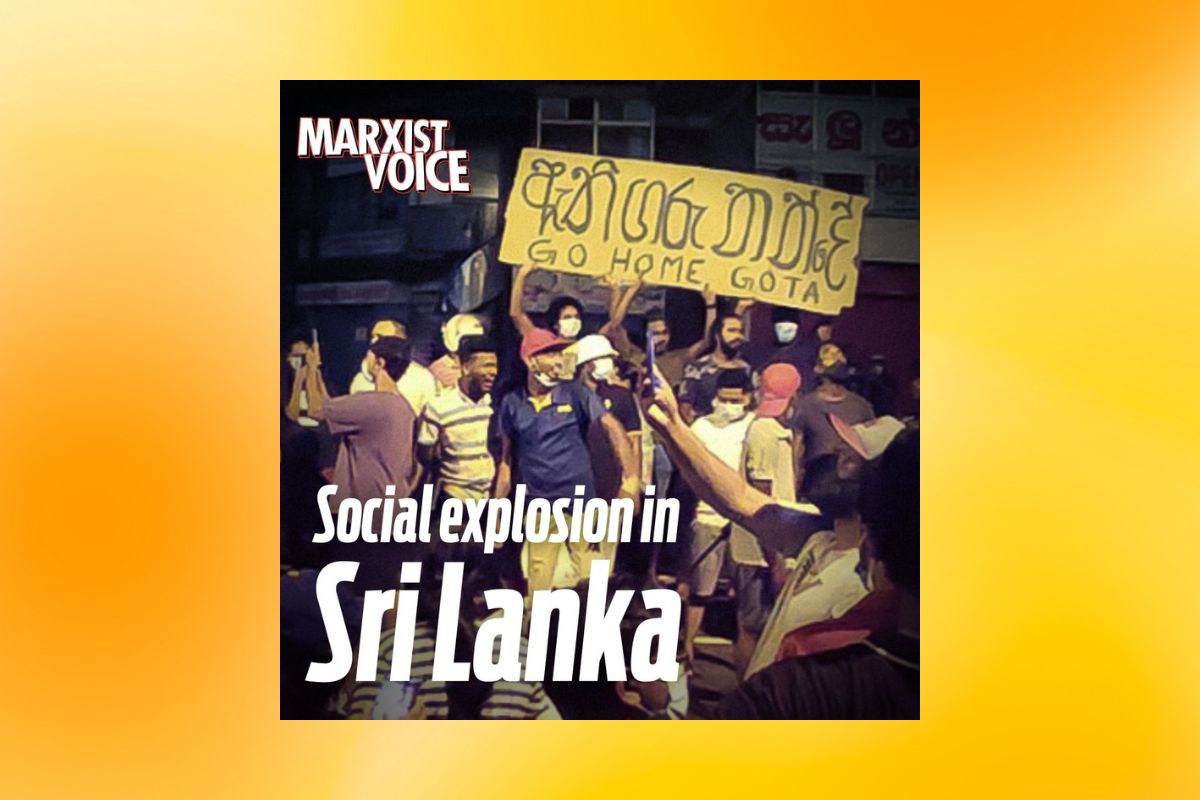 Social explosion in Sri Lanka